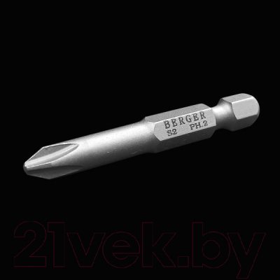 Набор бит BERGER Магнитных PH2x50мм S2 / BG2419