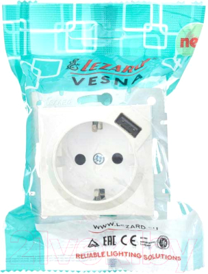 Розетка Lezard Vesna 742-3088-181