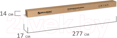 Проекционный экран Brauberg Moto / 236734