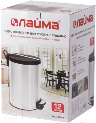 Мусорное ведро Laima Modern / 232264