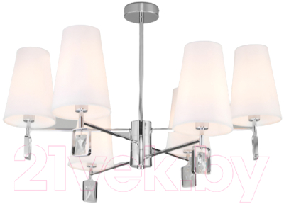 Люстра Евросвет 60137/6 (хром) - фото