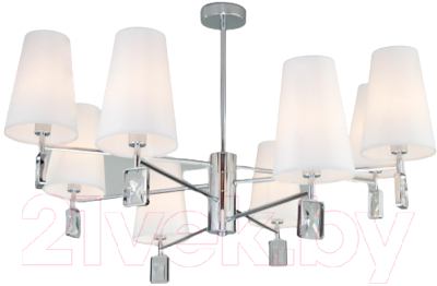 Люстра Евросвет 60137/8 (хром) - фото