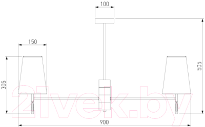 Люстра Евросвет 60137/8 (хром)