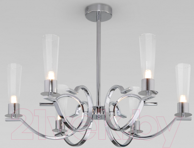 Люстра Евросвет 60141/6 (хром) - фото