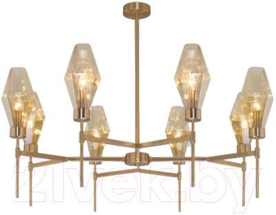 Люстра Евросвет 60143/8 (латунь) - фото