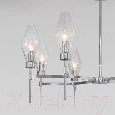 Люстра Евросвет 60143/8 (хром)