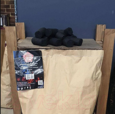 Брикеты древесные для розжига ГлавЖар brick8