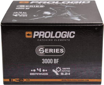 Катушка безынерционная Prologic C-Series 3000 BF 3+1BB +Spool / 74714