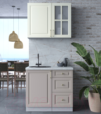 Готовая кухня Интерлиния Мила Шато 0.9А