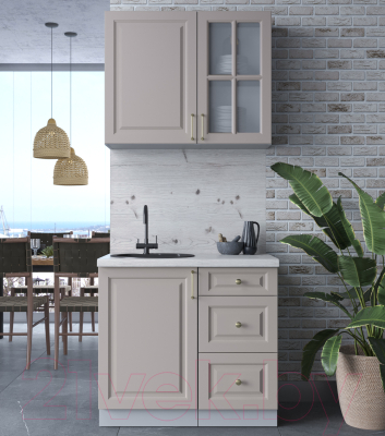 Готовая кухня Интерлиния Мила Шато 0.9А