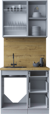 Готовая кухня Интерлиния Мила Шато 0.9А