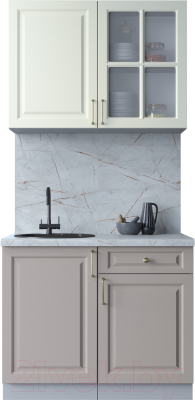 Готовая кухня Интерлиния Мила Шато 1.0А - фото