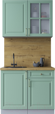 Готовая кухня Интерлиния Мила Шато 1.0А - фото