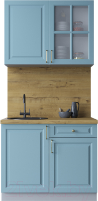 Готовая кухня Интерлиния Мила Шато 1.0А - фото