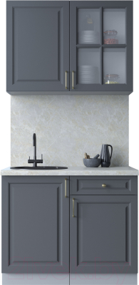 Готовая кухня Интерлиния Мила Шато 1.0А - фото