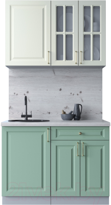 Готовая кухня Интерлиния Мила Шато 1.1А - фото