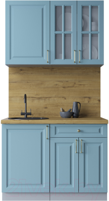 Готовая кухня Интерлиния Мила Шато 1.1А - фото