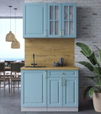 Готовая кухня Интерлиния Мила Шато 1.1А