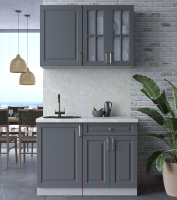 Готовая кухня Интерлиния Мила Шато 1.1А