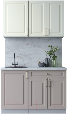 Готовая кухня Интерлиния Мила Шато 1.2А - фото