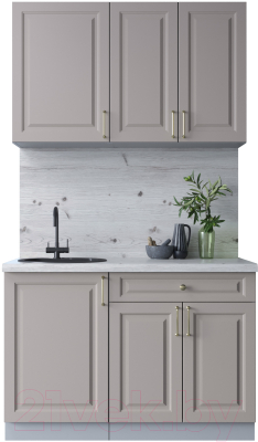 Готовая кухня Интерлиния Мила Шато 1.2А - фото