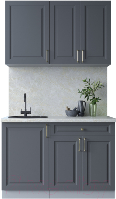 Готовая кухня Интерлиния Мила Шато 1.2А - фото