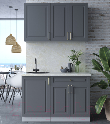 Готовая кухня Интерлиния Мила Шато 1.2А