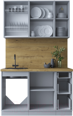 Готовая кухня Интерлиния Мила Шато 1.3А