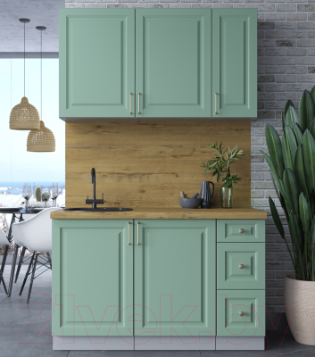 Готовая кухня Интерлиния Мила Шато 1.3А