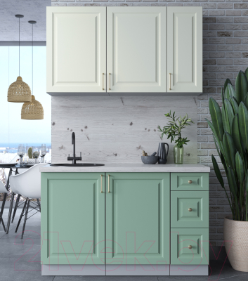 Готовая кухня Интерлиния Мила Шато 1.3А