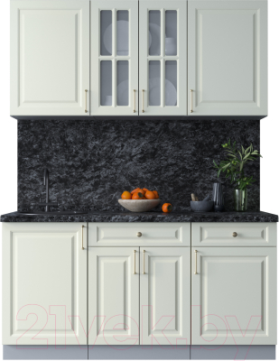 Готовая кухня Интерлиния Мила Шато 1.6А - фото
