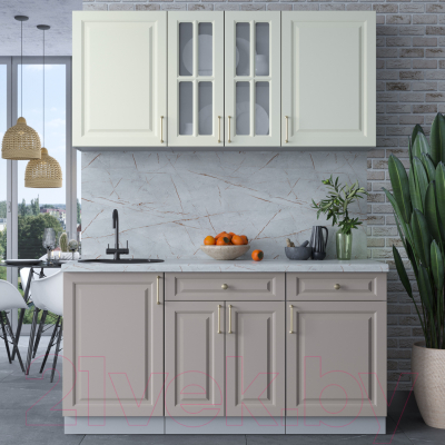 Готовая кухня Интерлиния Мила Шато 1.6А