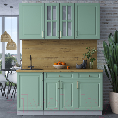 Готовая кухня Интерлиния Мила Шато 1.6А