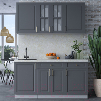 Готовая кухня Интерлиния Мила Шато 1.6А