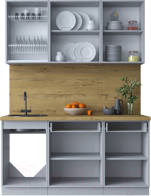 Готовая кухня Интерлиния Мила Шато 1.6А