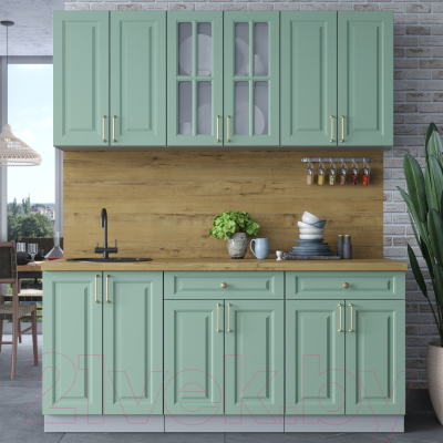 Готовая кухня Интерлиния Мила Шато 1.8А