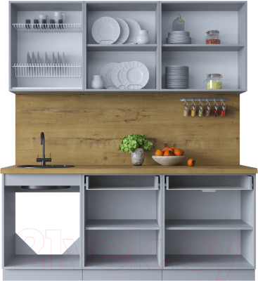 Готовая кухня Интерлиния Мила Шато 1.9А