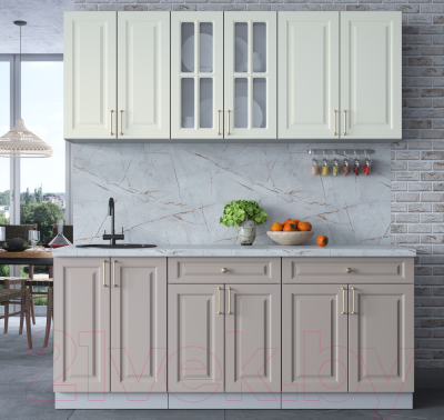 Готовая кухня Интерлиния Мила Шато 1.9А