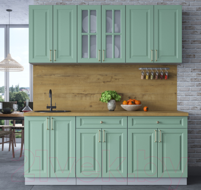 Готовая кухня Интерлиния Мила Шато 1.9А