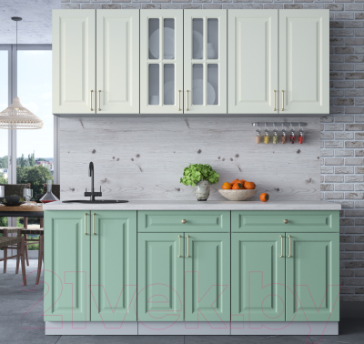 Готовая кухня Интерлиния Мила Шато 1.9А