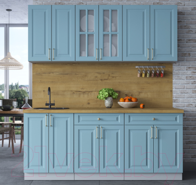 Готовая кухня Интерлиния Мила Шато 1.9А