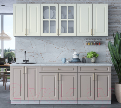 Готовая кухня Интерлиния Мила Шато 2.1А