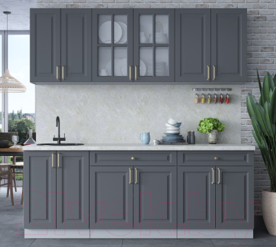 Готовая кухня Интерлиния Мила Шато 2.1А