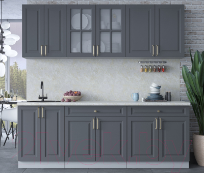 Готовая кухня Интерлиния Мила Шато 2.2А