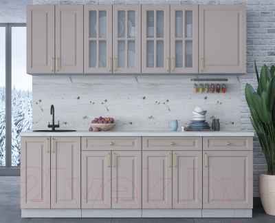 Готовая кухня Интерлиния Мила Шато 2.3А