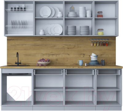 Готовая кухня Интерлиния Мила Шато 2.3А