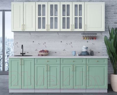 Готовая кухня Интерлиния Мила Шато 2.3А