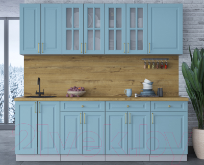 Готовая кухня Интерлиния Мила Шато 2.3А