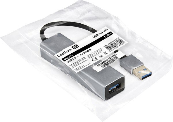 USB-хаб ExeGate DUB-4 / EX293981RUS