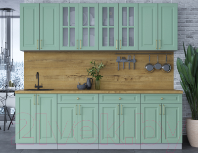 Готовая кухня Интерлиния Мила Шато 2.4А